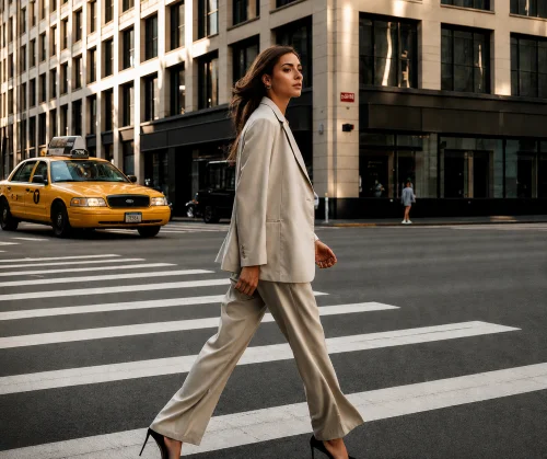 Just like when we walk through New York